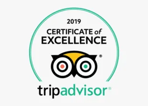 Tripadvisor Certificate of Excellence 2019