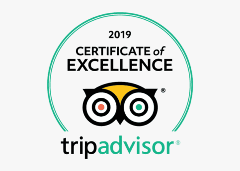 Tripadvisor Certificate of Excellence 2019